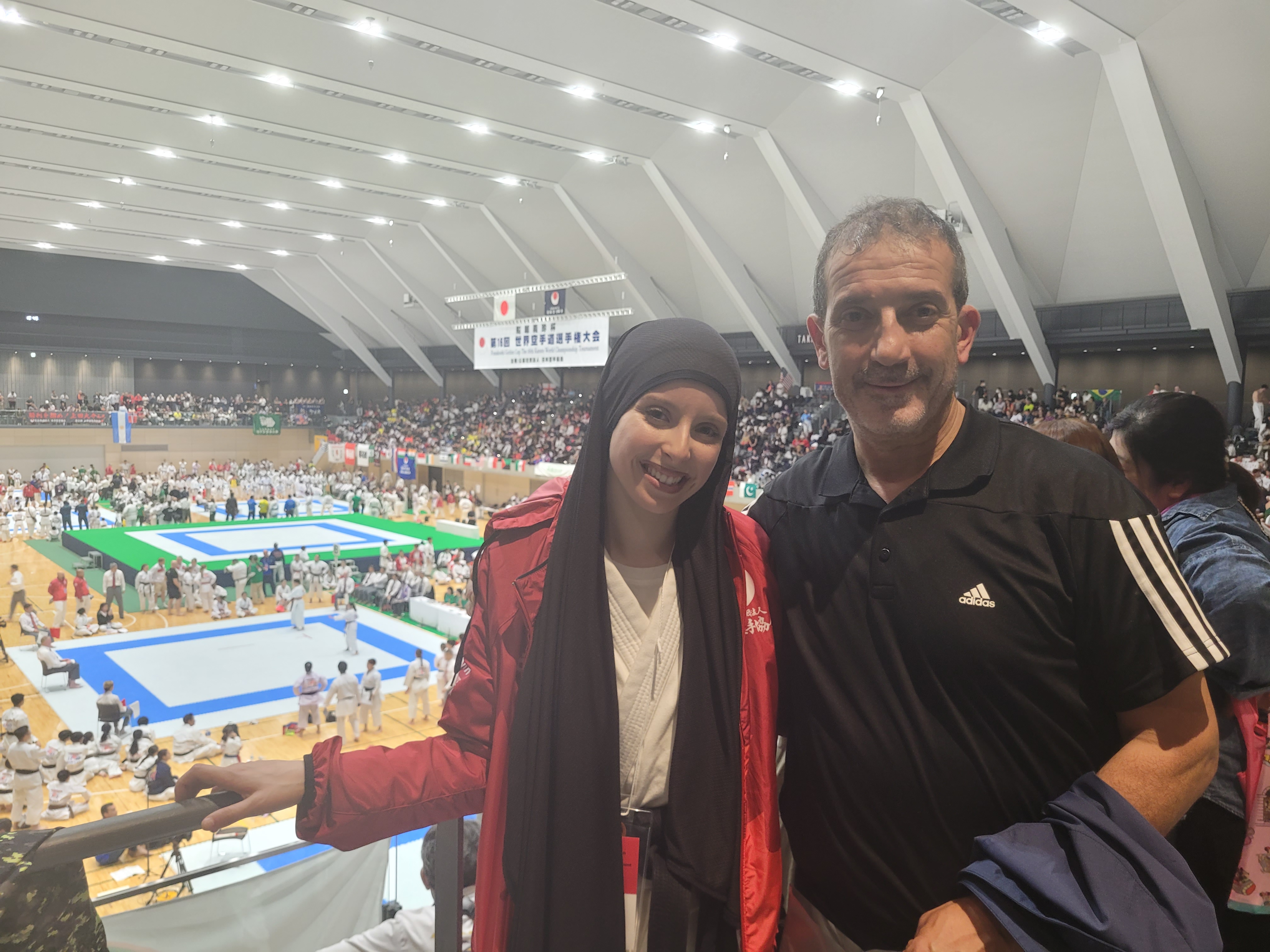 Amira au championnat du monde à Tokyo